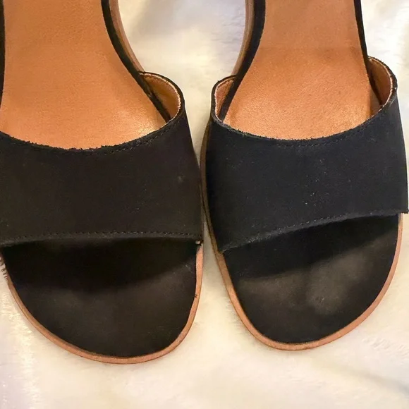Lucky Brand Black and Brown Women's Sandals - Picture 5 of 13